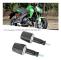 Motorcykel Ramskydd Anti-krasch Fallskydd Passar för Kawasaki Z125 Z250 Z300 Titan