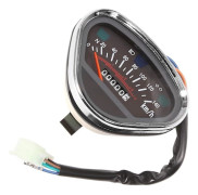 Motorcykelmätare Odometer Mätare Bakgrundsbelyst LCD Digital Indikator Instrument För Vintage Honda DAX 70 Jialing70