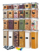 24-Pack Airtight Food Storage Containers with Lids - BPA Free