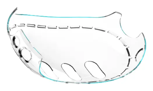 Transparent skyddshölje för Meta Quest 3 Transparent