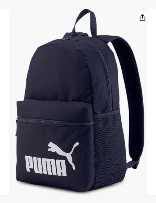 PUMA Phase 075487 Ryggsäck, marinblå, 22 L