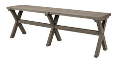 Cross bänk charcoal