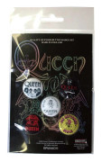 Queen Fat Bottomed Girls Badge (Förpackning med 5 st)