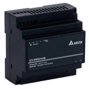 DRC-24V100W1AZ: Delta DIN-skena 24V/3,8A, KROM, , Skyddsklass II