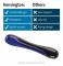  62397 - Kensington Duo Gel Keyboard Wrist Rest - Handledsstöd till tangentbord - svart, blå