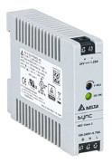 DRS-24V30W1NZ: DIN-strömförsörjning 24V/1,25A, SYNC, plastfodral
