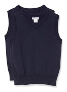Essentials Undershirt - AE1893642-Navbl-Large - Amazon Boys Uniform Cotton V-Neck Jacket, Multiple Packs