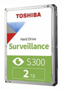 2 TB Toshiba S300, 5400 rpm, 128 MB cache, SATA3, Surveillance