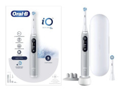 Oral-B iO 6S, Vuxen, Vibrerande tandborste, Daglig vård, Djuprengöring, Gum omsorg, Känslig, Tandblekning, Grå, Vit, 2 min, Grå, Vit