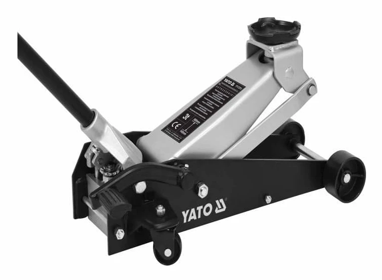 Yato YT-17213, Universal, 3000 kg, Hydraulisk domkraft, 14,5 cm, 50 cm, Svart, Silver