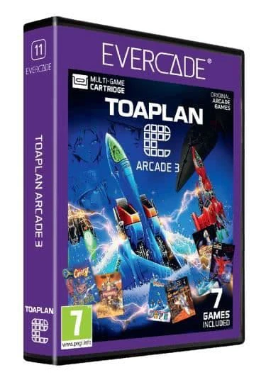TV-spel - Blaze - Toaplan Arcade 3 - 7 arkadspel - Retrogaming-konsol - Boxed