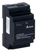 DRC-12V30W1AZ: DIN-strömförsörjning 12V/2.1A, KROM, plastfodral, skyddsklass II