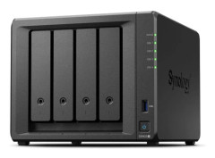 Synology Disk Station DS923+ - NAS-server - 4 fack - SATA 6Gb/s / eSATA - RAID RAID 0, 1, 5, 6, 10, JBOD - RAM 4 GB - Gigabit Ethernet - iSCSI suppor