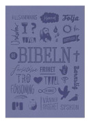 Svenska Folkbibeln 2015 : Slimline Blå Konfirmandbibeln (bok, flexband)