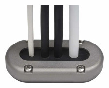 Scanstrut Däcktätning Aluminium Grå Connectors 18 mm / Cables 15 mm