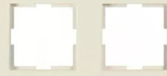 VK-90-96-02-71: KARRE 2-faldig ram, Color Cream