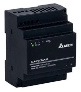 DRC-24V60W1AZ: Delta DIN-skena 24V/2,5A, KROM, , Skyddsklass II