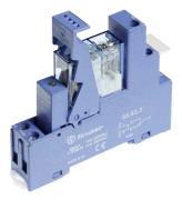 Finder 49.31.9.024.0050 Reläkomponent Nominell spänning: 24 V/DC 1 x omkopplingskontakt Bricka 10 st