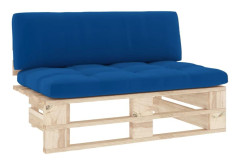 vidaXL Mittensektion till pallsoffa impregnerad furu