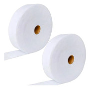 2 Rullar Jelly Roll Vaddningsremsor 2 1/4 Tum Bomulls-Blandad Fleece Vaddning på Rulle Totalt 70 Yard för Jelly Roll Mattor, Kastmattor (YJD)