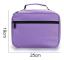 Tote Bag Organizer Fack Canvas Dragkedja Markör Lila