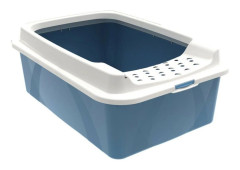 Cat Litter Box Rotho My Pet Bonnie Eco White/Blue