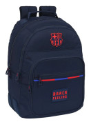 Skolryggsäck F.C. Barcelona Marinblå 32 x 42 x 15 cm