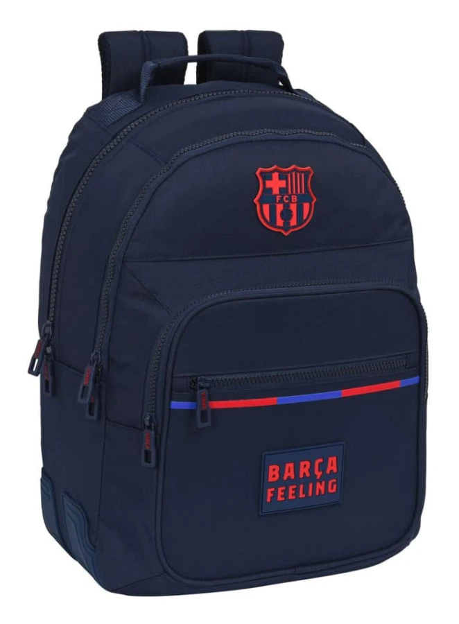 Skolryggsäck F.C. Barcelona Marinblå 32 x 42 x 15 cm