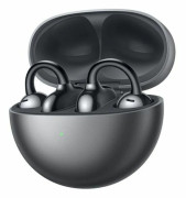 Huawei FreeClip - True wireless-hörlurar med mikrofon - öppet öra - montering över örat - Bluetooth - svart