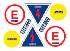 Car Sticker Sparco Rally Sats/paket