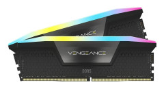 CORSAIR Vengeance RGB - DDR5 - sats - 32 GB: 2 x 16 GB - DIMM 288-pin - 2600 MHz / PC5-41600 - CL40 - 1.25 V - on-die ECC - isgrå