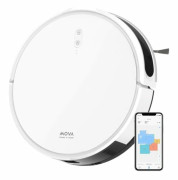 Dreame Mova M1, Utan påse, Vit, Rund, 0,3 l, 0,22 l, LiDAR