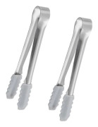 2-pack Multifunktionella Små Metalltänger Praktiska Isbitstänger Köksverktyg