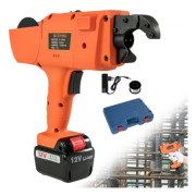 12v Automatisk handhållen armeringsjärn Tier Verktygsband 8mm-34mm bindmaskin+laddare