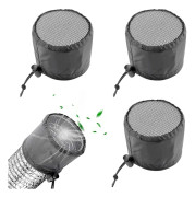 Ventilationsöverdrag för odlingsväxthus, Oxfordtyg Tältöverdrag, Ventilationsöverdrag med Justerbara Spännen och Elastiska Band, för Luftkonditionering