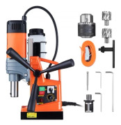 Magnetisk borrmaskin 1300W 2922lbf/13000N Bärbar Magborrpress 700 RPM