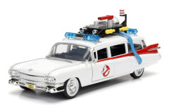 Jada Toys Ecto 1 (Ghostbusters), Bil, Ghostbusters, inomhus, 3 År, Metall, Plast, Vit