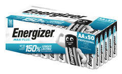 Batteri ENERGIZER Max Plus AA 50/fp
