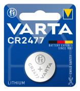 Varta CR2477/6477 Lithium Button Cell Battery 6477101401 - 3V