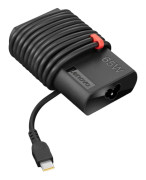 Lenovo ThinkPad 65W Slim AC Adapter (USB Type-C) - Strömadapter - AC 90-265 V - 65 Watt - svart - för ThinkPad L14 Gen 1; L15 Gen 1; P15s Gen 1; T14s Gen 1; X1 Carbon Gen 8; X13 Gen 1