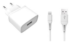 Gear 220V/1A Lightning väggladdare 665080