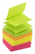 Notis Z-block 76x76mm neon 6-pack