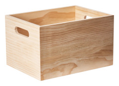 Office Depot Låda med handtag trä 26x19,5x16cm