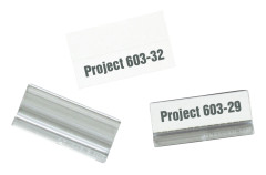Durable 5609-19, Etiketthållare, Transparent, 58 mm, 10 styck
