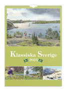 Burde Väggkalender Klassiska Sverige 2025