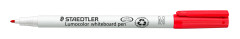 STAEDTLER Lumocolor 301 - Markering - för glas, porslin - röd - 1 mm - medel