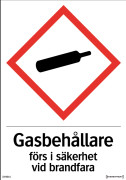 DEKAL GASFLASKOR 105X148MM