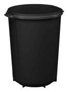 Papperstunna Durabin 40 Liter svart