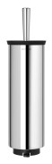 Toilet Brush and Holder, Profile - Brilliant Steel