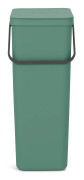 Sort & Go Avfallshink Fir Green 40 liter